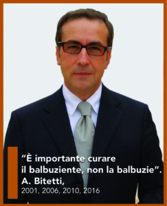 Dr. Bitetti e lo slogan sulla balbuzie